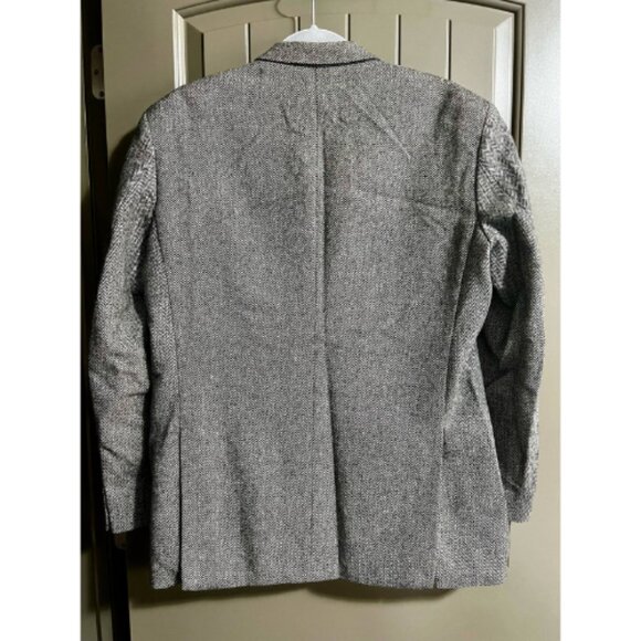 Vintage St Michael Marks & Spencer Wool Blazer | Herringbone Tweed | Size Medium - Picture 3 of 8